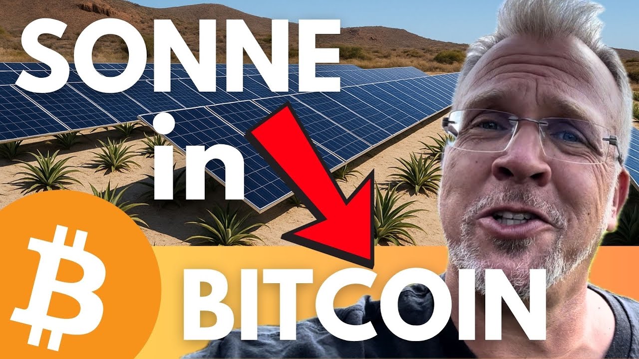 Wie du aus deiner Sonne Bitcoin machst! Solar Mining Farm mit Vollautomatik☀️☀️