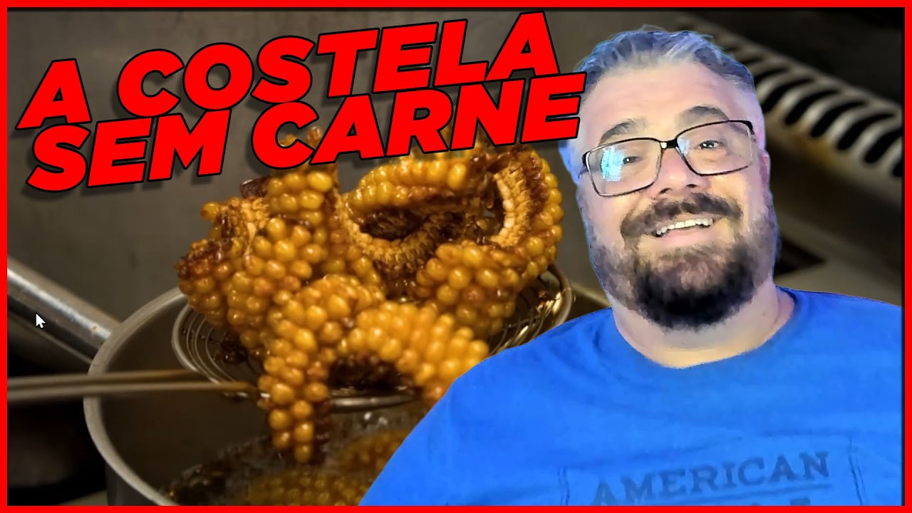 A costela sem carne. Costelinha de milho.