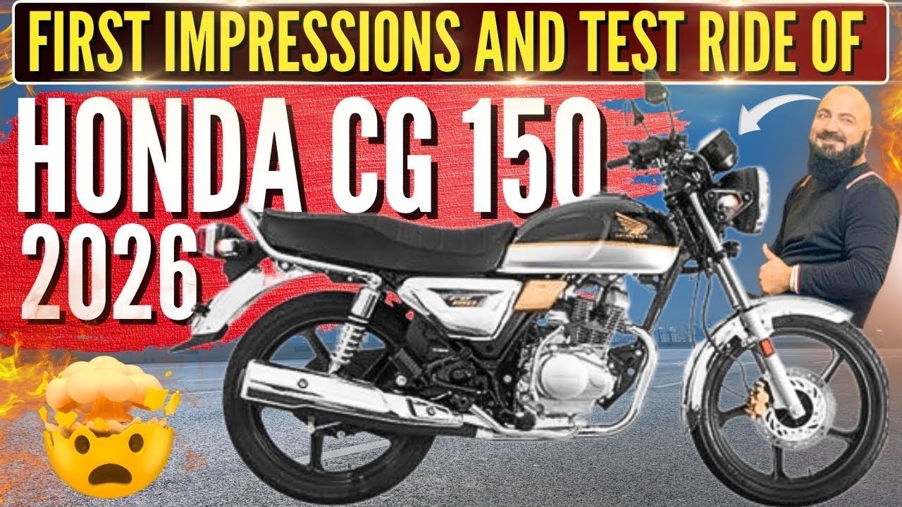 1st Test Ride Of HONDA CG 150 2026 After LAUNCHED IN PAKISTAN | PRICE AND FEATURES ARE AMAZING |