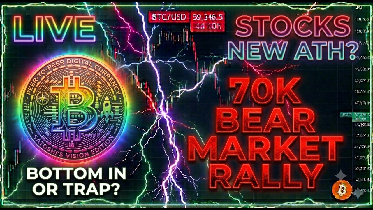 YOUTUBERS CALLING BOTTOM!? FINAL TRAP? Preparing For End of Bear Market! Bitcoin MSTR Dogecoin LIVE