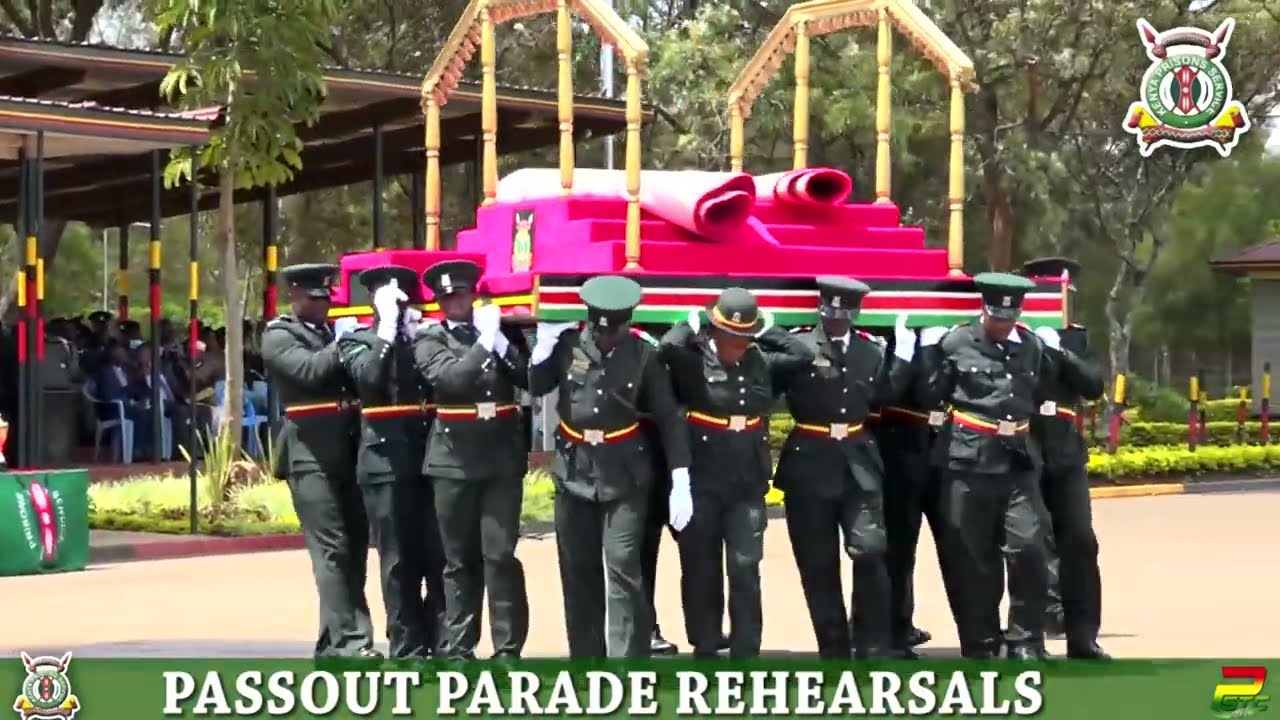 KENYA PRISONS SERVICE 45TH PASSING OUT PARADE REHEARSALS