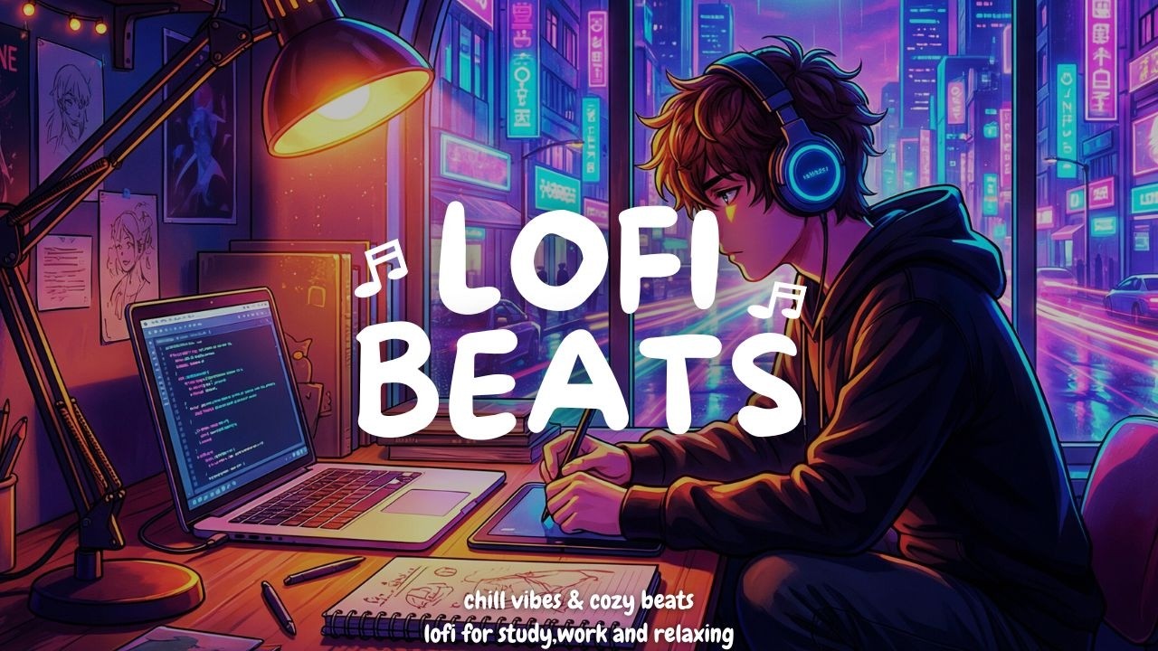 Alone at Night — Lo Fi Beats to Study & Relax 🌃