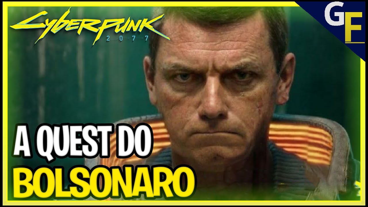 Cyberpunk 2077 - EASTER EGG do BOLSONARO em busca da ARMA ICONICA !