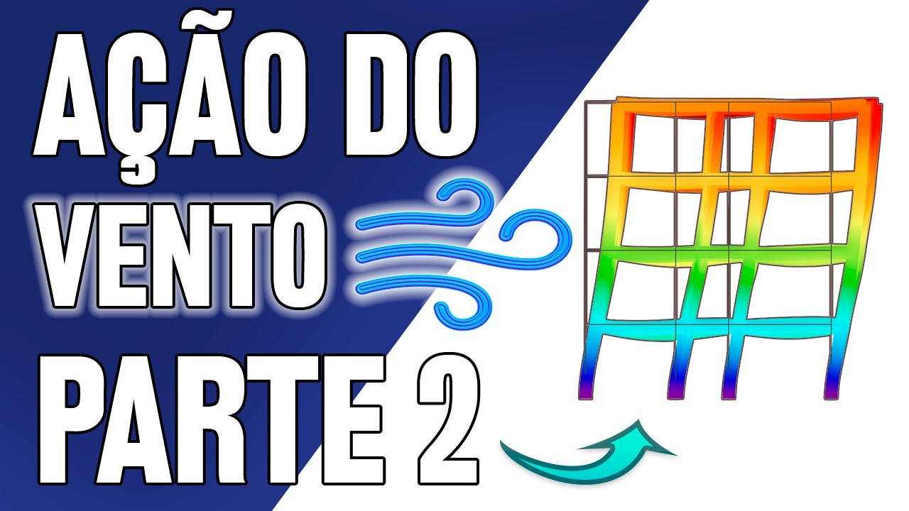 CÁLCULO DA AÇÃO DO VENTO NA ESTRUTURA - Parte 2