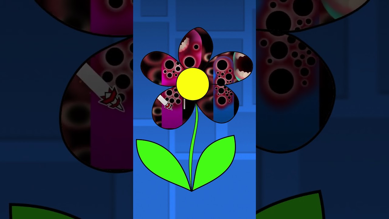 peaceful on a flower