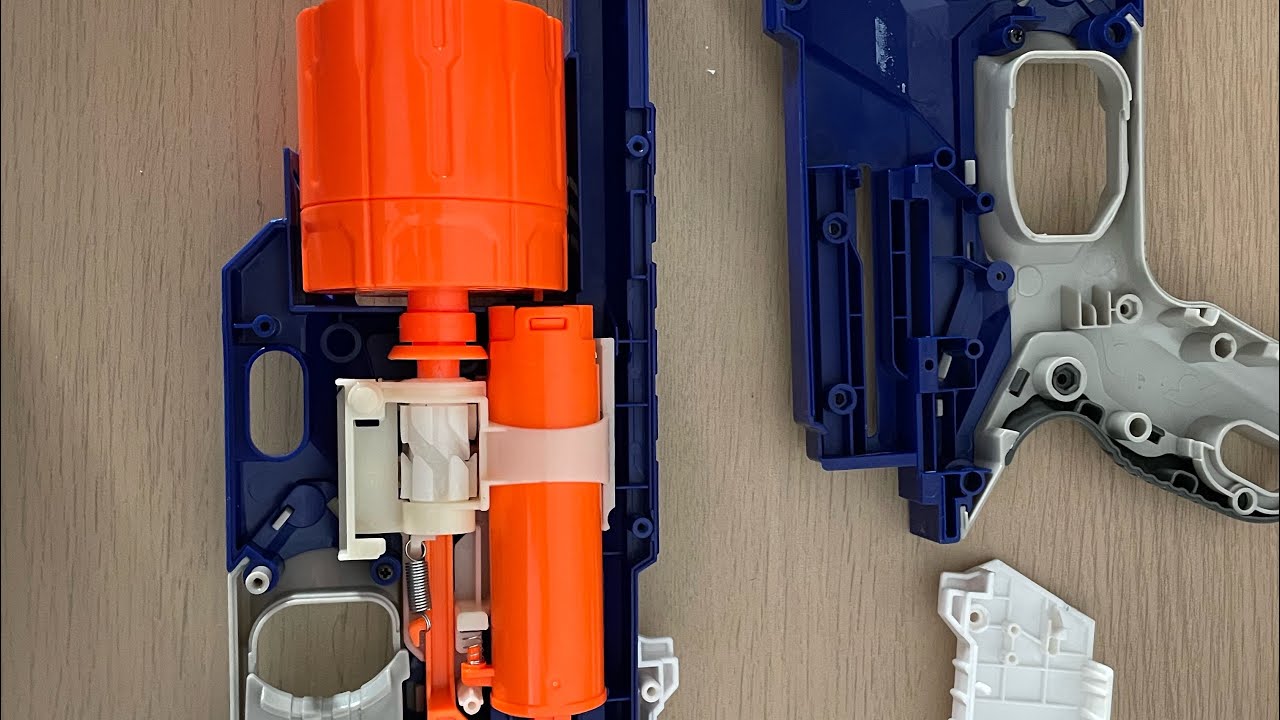 How to disassemble a Nerf gun - disruptor