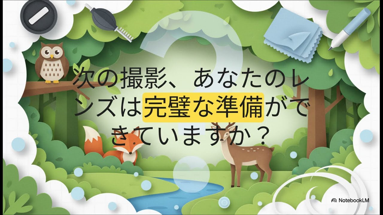 野鳥撮影、レンズのメンテナンス方法【鳥ビア】