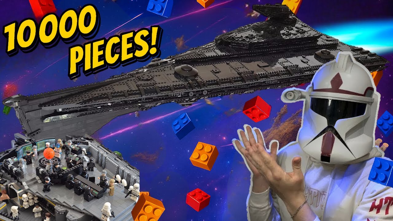 UN CROISEUR DE PLUS DE 10 000 PIECES ? !!! - Le croiseur impérial ECLIPSE | Moc 21004 MouldKing