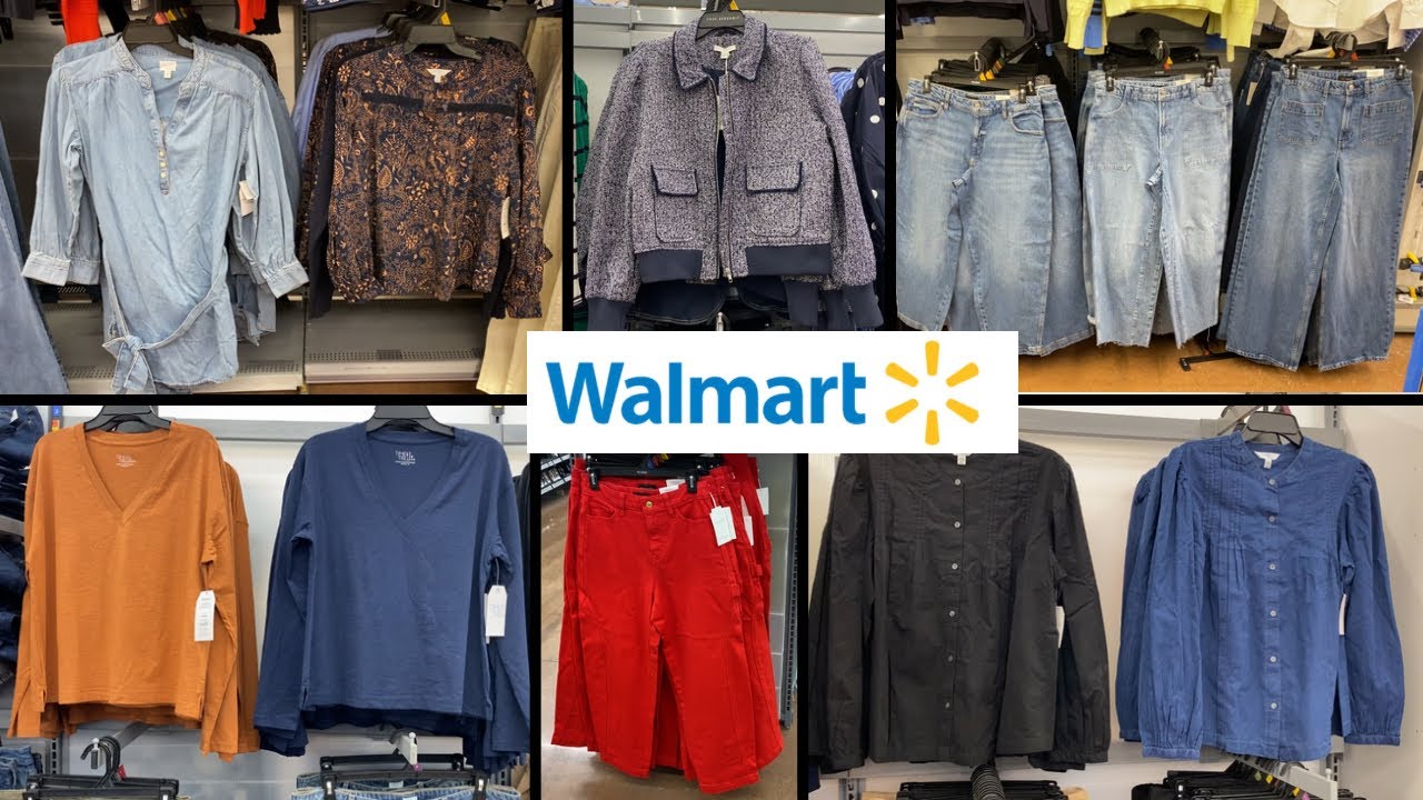 😍NEW & SUPER CUTE WALMART WOMEN&rsquo;S CLOTHING‼️WALMART SHOP WITH ME | WALMART FALL CLOTHING | FASHION