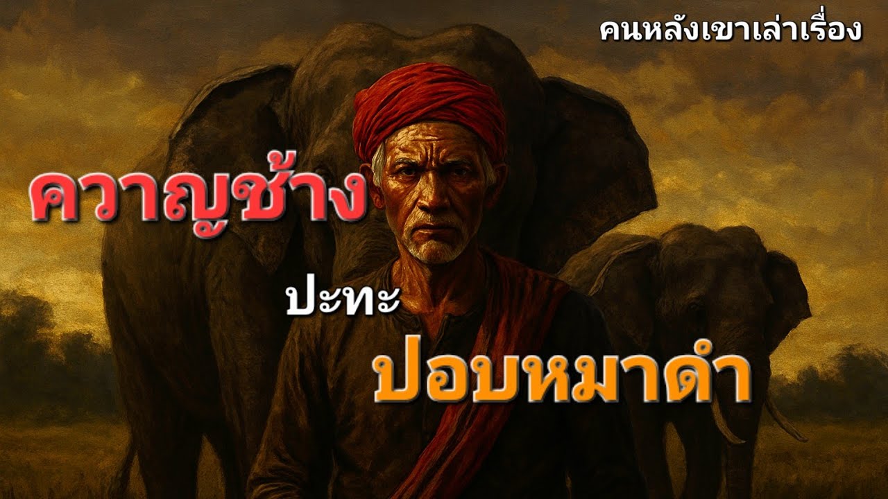 ควาญช้าง ปะทะ ปอบหมาดำ#horror คนหลังเขาเล่าเรื่อง