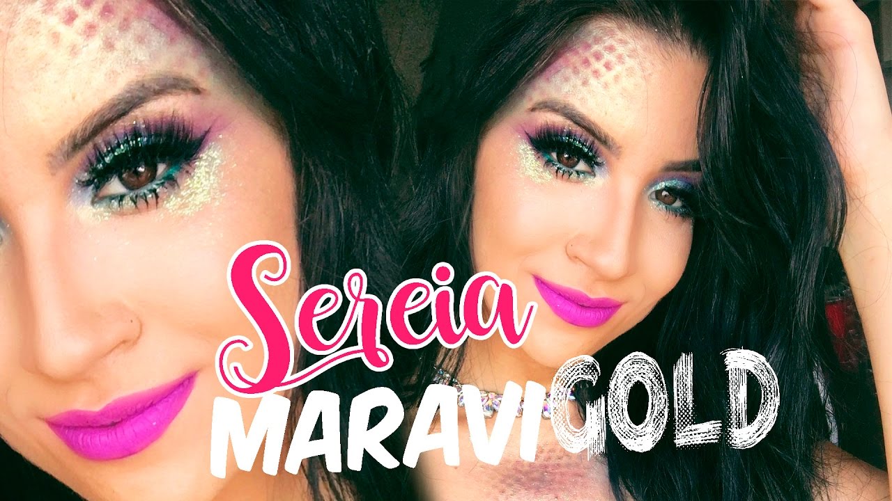 MAKE SEREIA MARAVIGOLD PARA O CARNAVAL!!!
