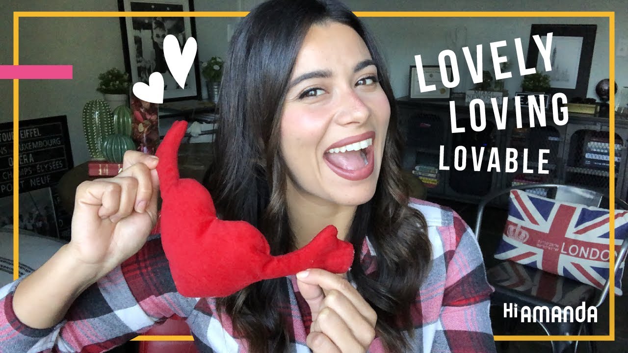 English Grammar | Adjectives: lovely, lovable, loving.