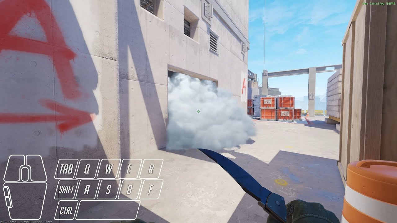 Vertigo elevator smoke from ramp