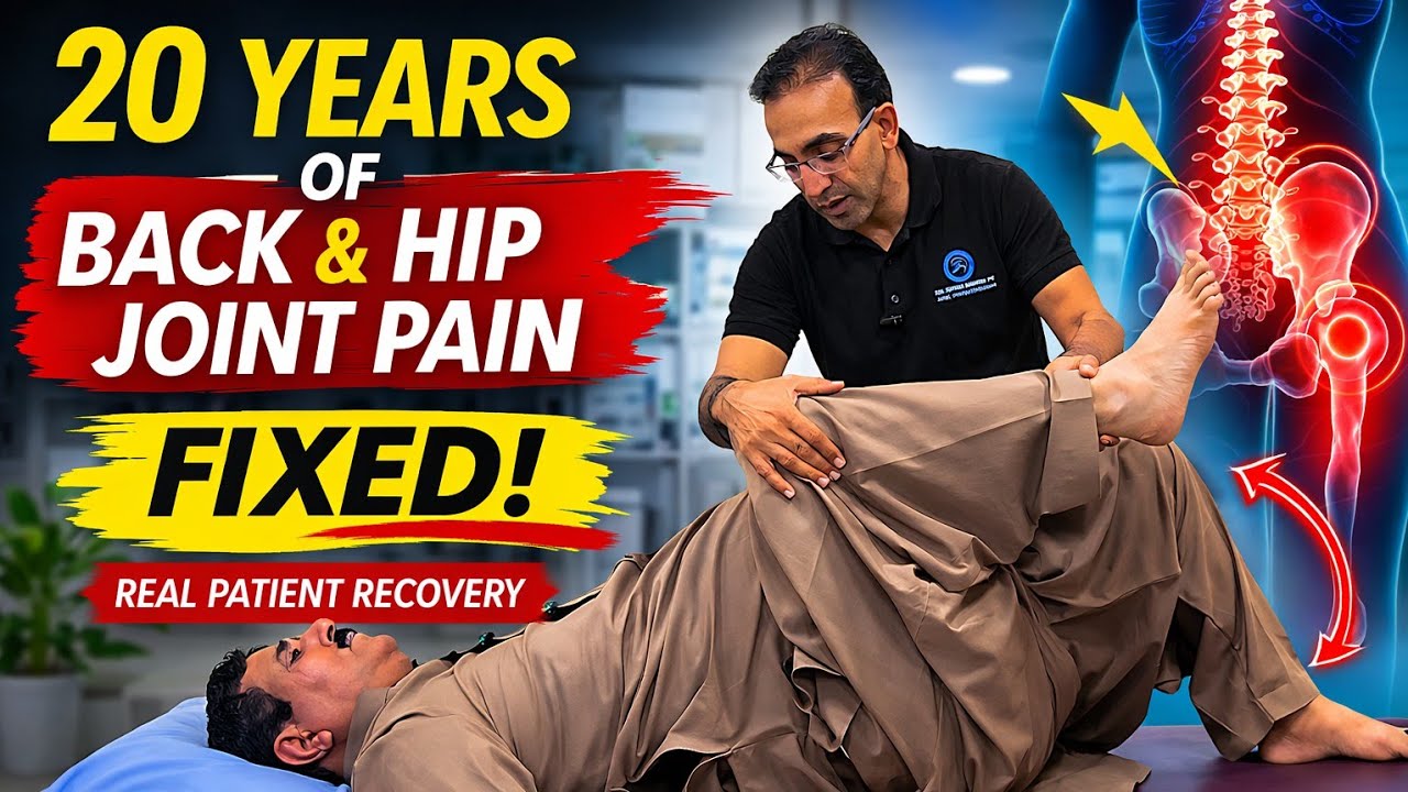 20 Years of Back Pain & Hip Joint Arthritis | Can Physiotherapy Avoid Hip Replacement?