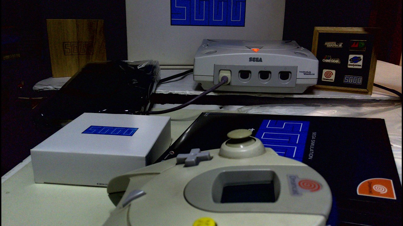 Jugando Segagaga SGGG con Aldo en RetroTink4K