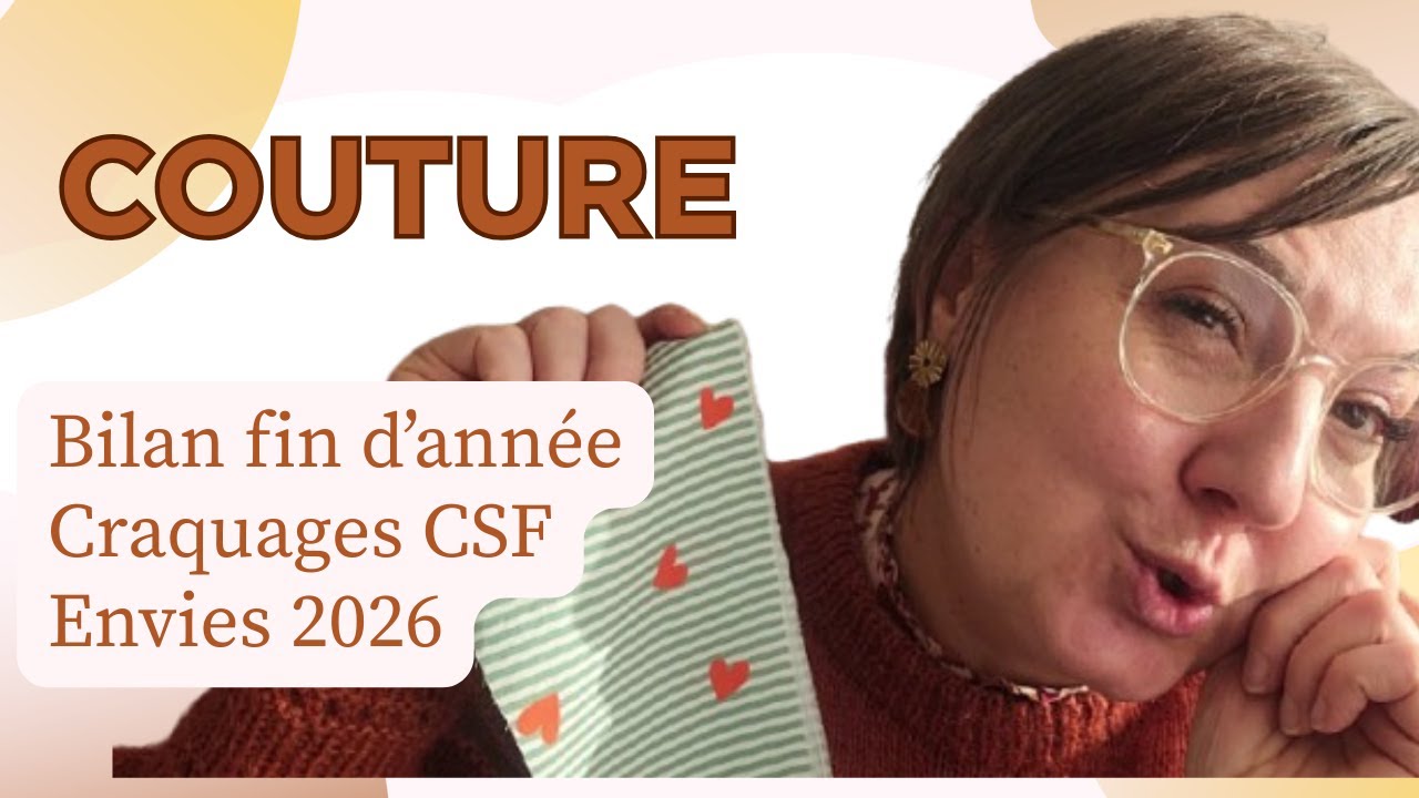 Retour couture : Bilan, craquages CSF et envies 2026  #couture #chemise  #astucescouture #d&eacute;butant