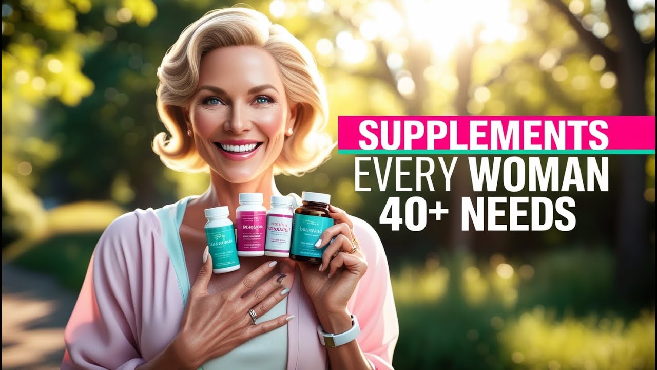 🔥 Top 10 Supplements for Women Over 40 | Health Hypes