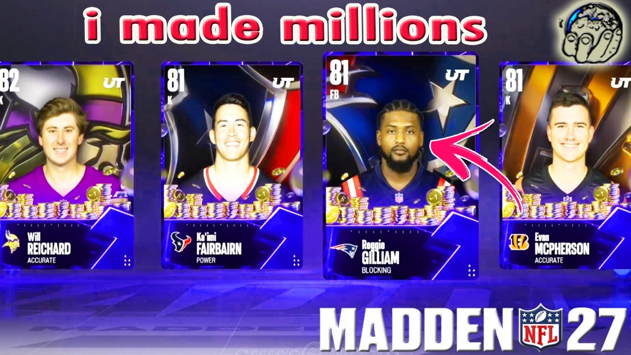 Я ДУМАЛ, ЭТО УМНЫЙ СПОСОБ ЗАРАБОТАТЬ МИЛЛИОНЫ В MADDEN 27 ULTIMATE TEAM
