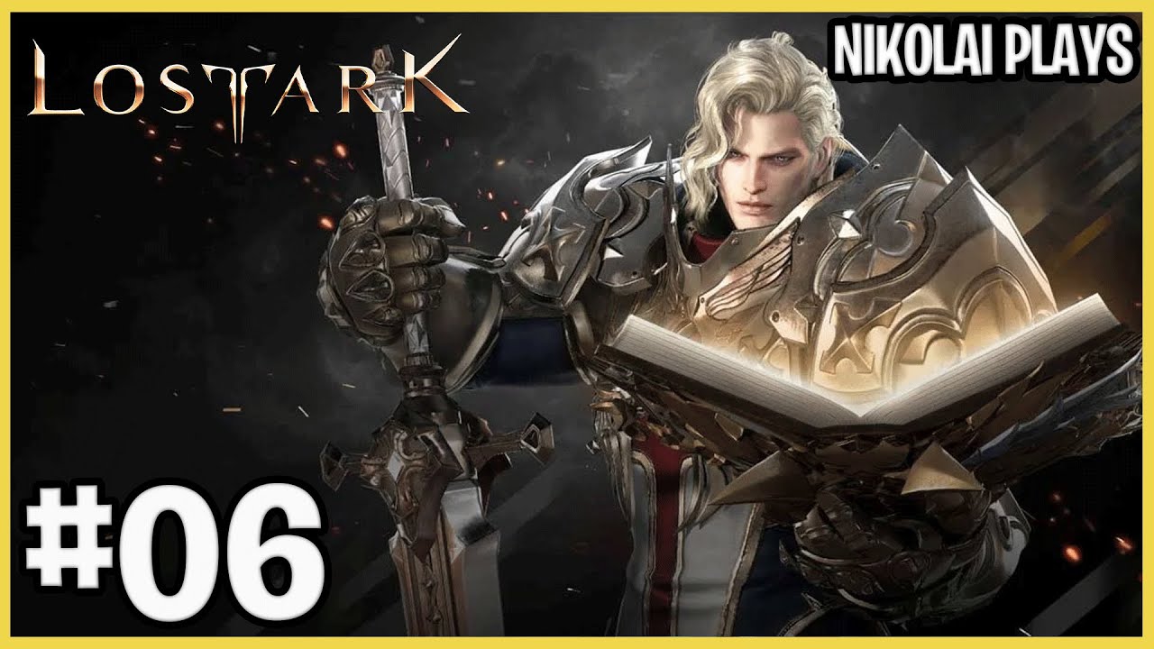 Nikolai plays: Lost Ark - Paladin #06  | gameplay walkthrough no commentary full game