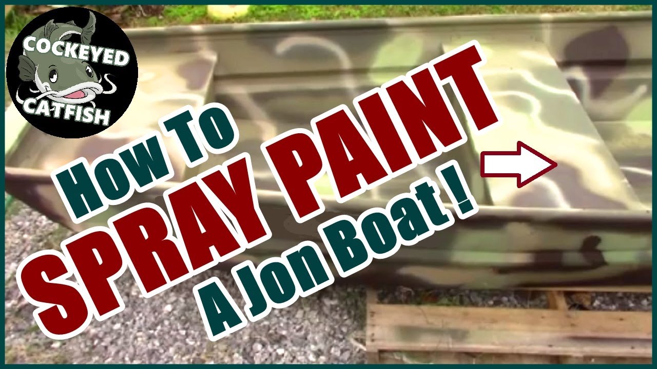 How To Spray Paint An Aluminum Jon Boat
