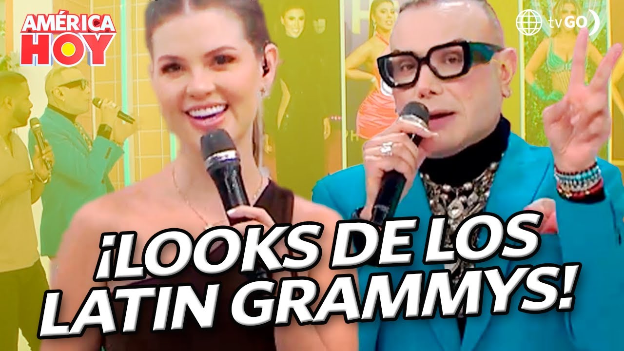 América Hoy: Looks de los peruanos en los Latin Grammys  (HOY)
