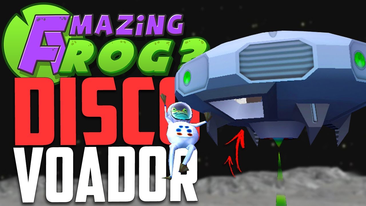 DISCO VOADOR! - Amazing Frog