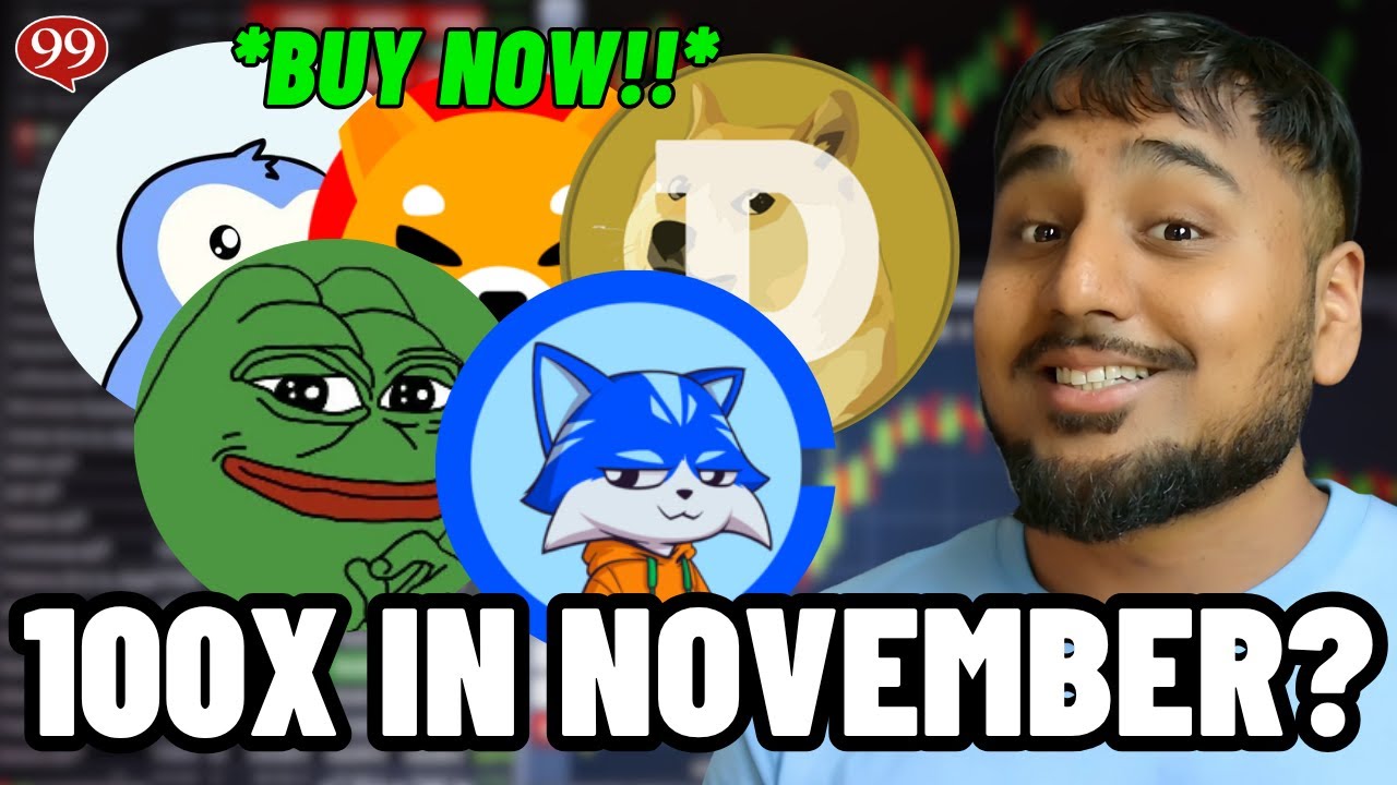 TOP 6 MEMECOINS TO BUY NOW! BEST CRYPTO TO BUY IN NOVEMBER! 10X TO 100X POTENTIAL!!