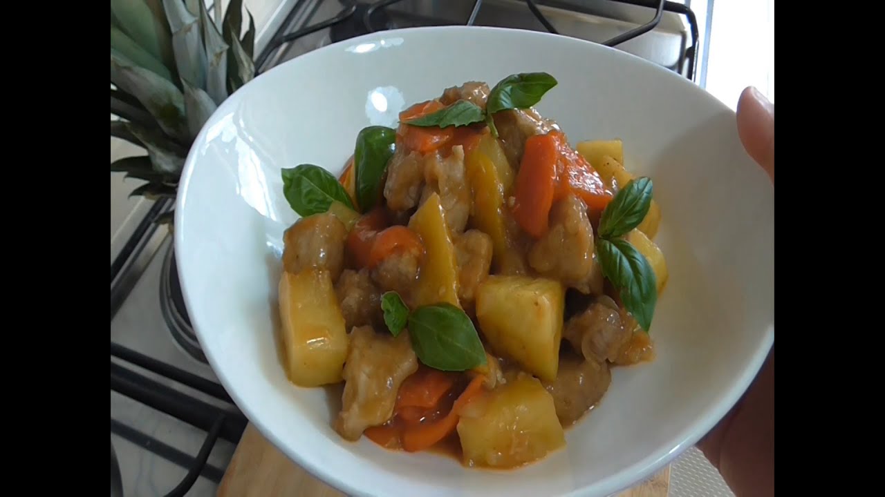 Maiale agrodolce - Sweet & Sour Pork