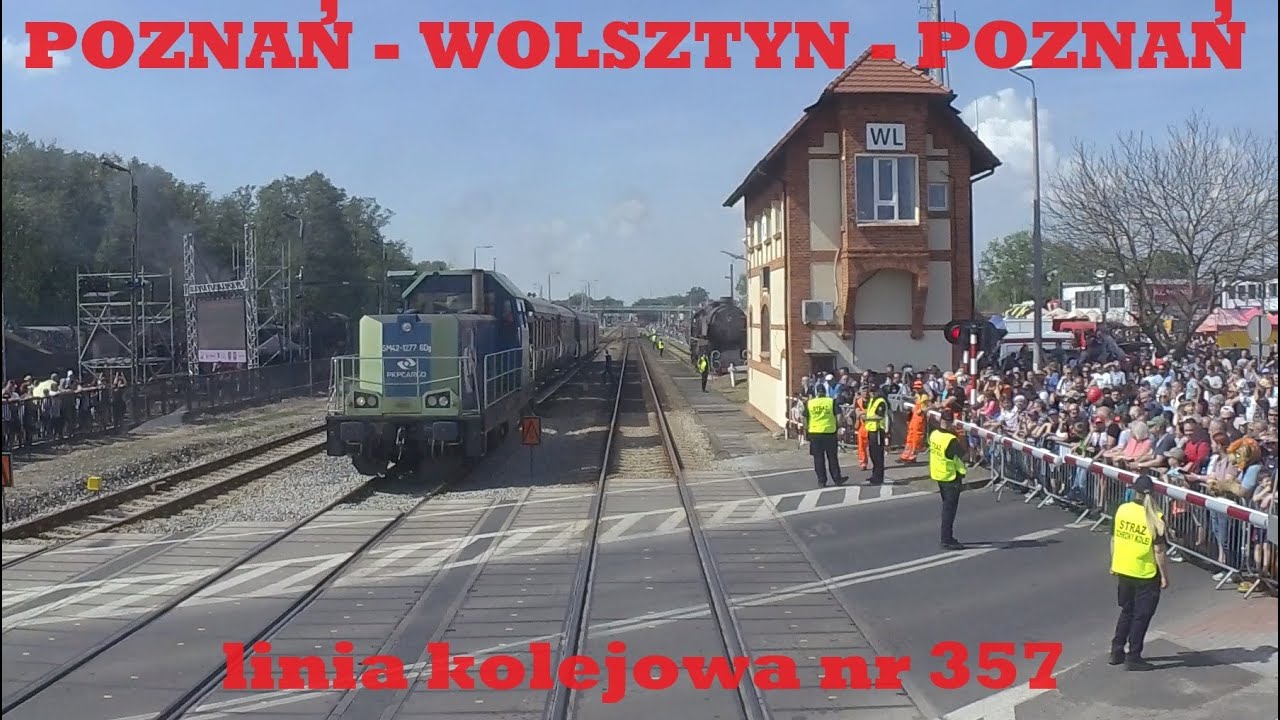 POZNAŃ - WOLSZTYN - POZNAŃ LK357 : SU45-079 & HIPOLIT #kolejoweszlaki