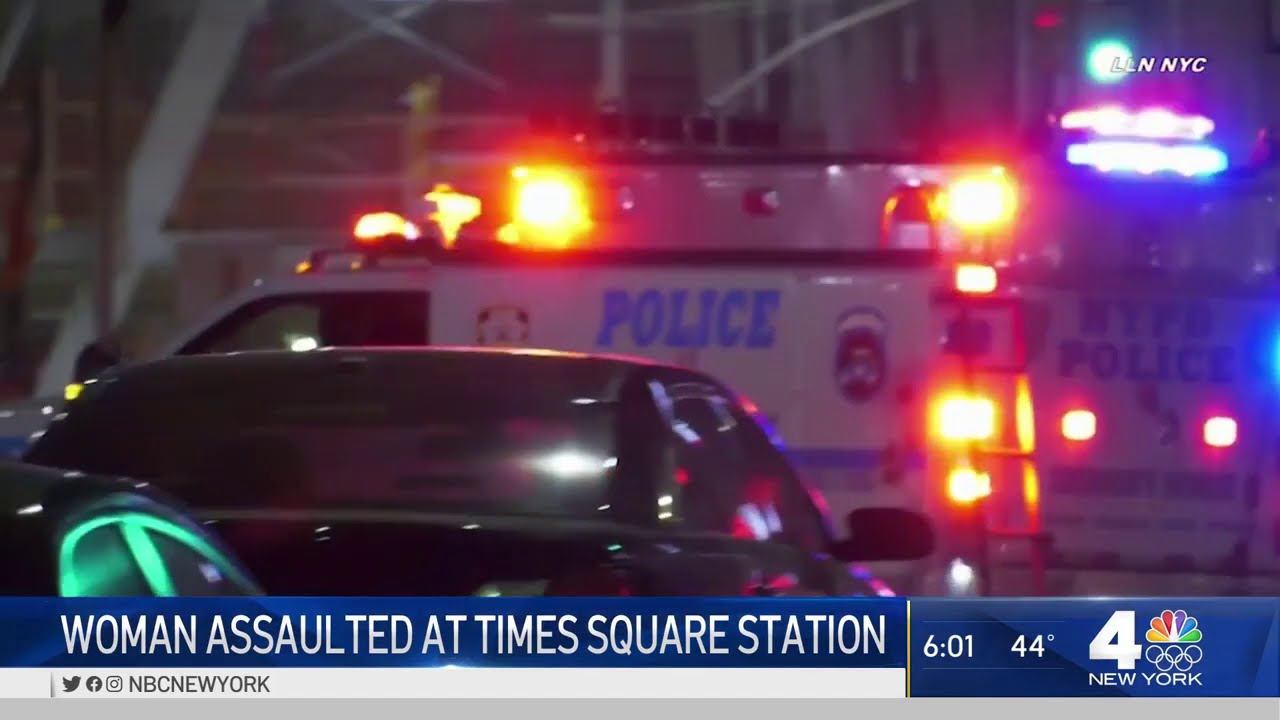 Woman Punched in Face at Times Square Subway Station