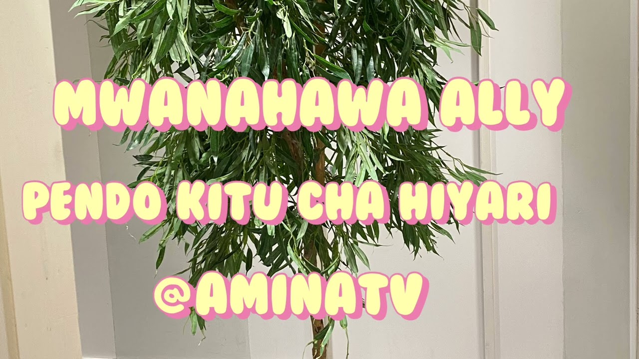 MWANAHAWA ALLY : PENDO KITU CHA HIYARI @Mizikiyote #taarab
