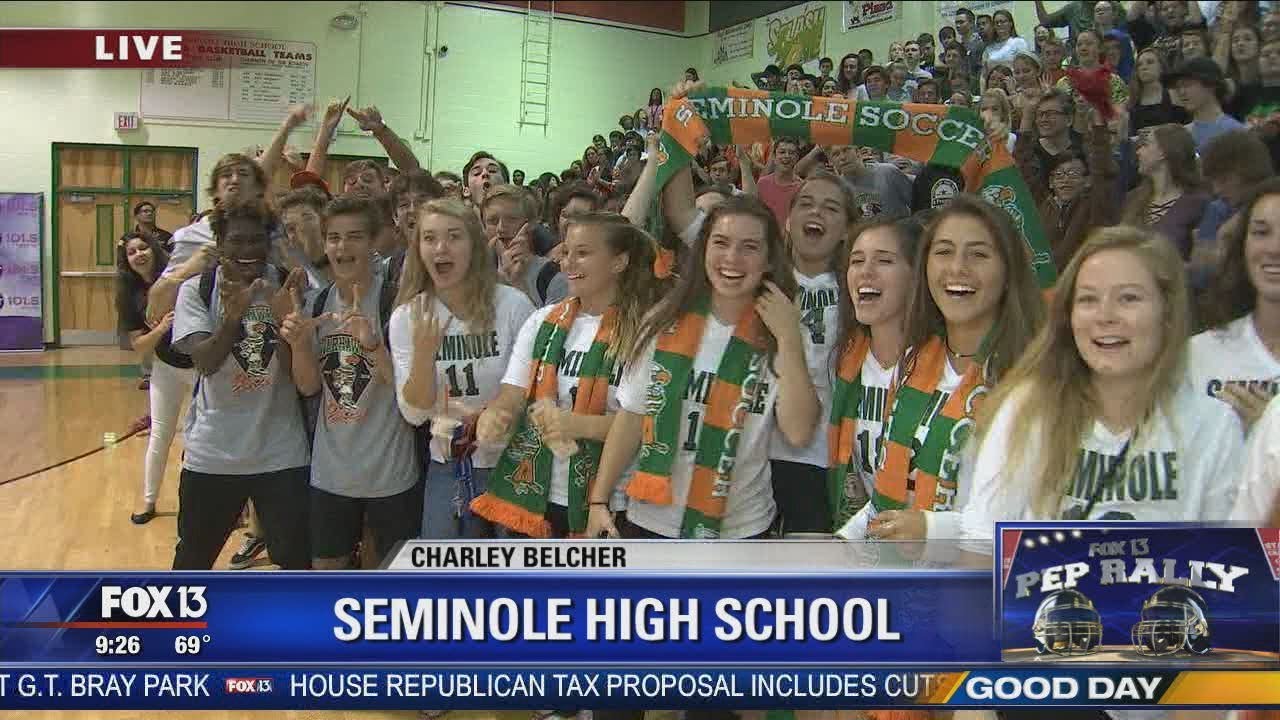 FOX 13 Pep Rally: Seminole High School