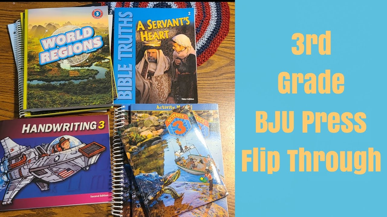 3rd Grade BJU Press Curriculum Flip Through | BJU Press