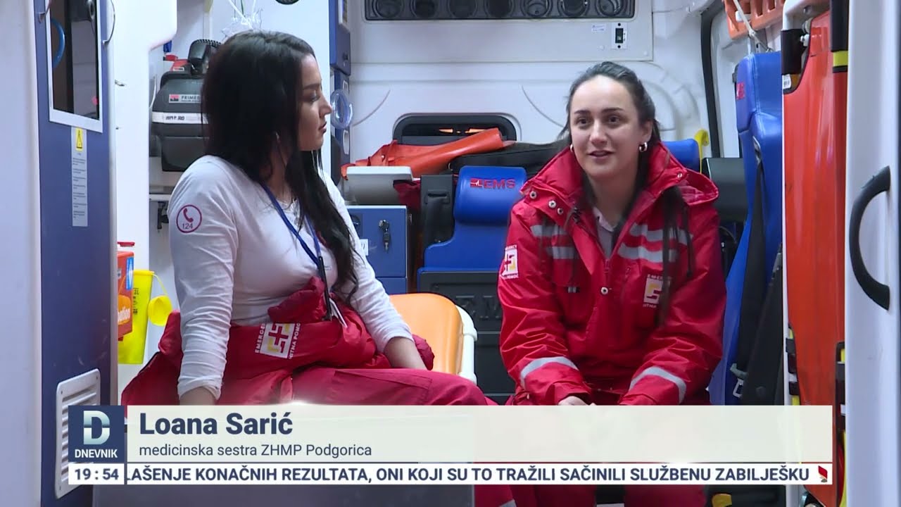 Kako izgleda noć ekipe Hitne pomoći u Podgorici