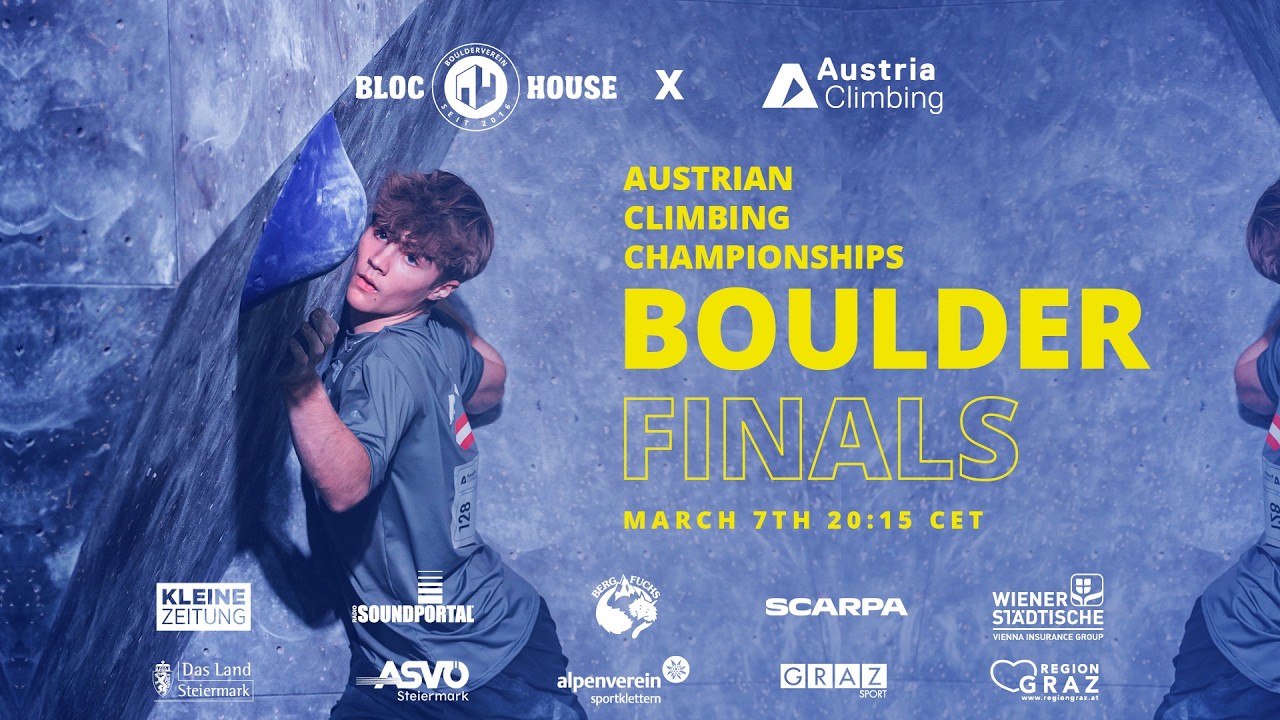 AUSTRIAN Climbing Championship 2026 BOULDER Finals | Live Stream