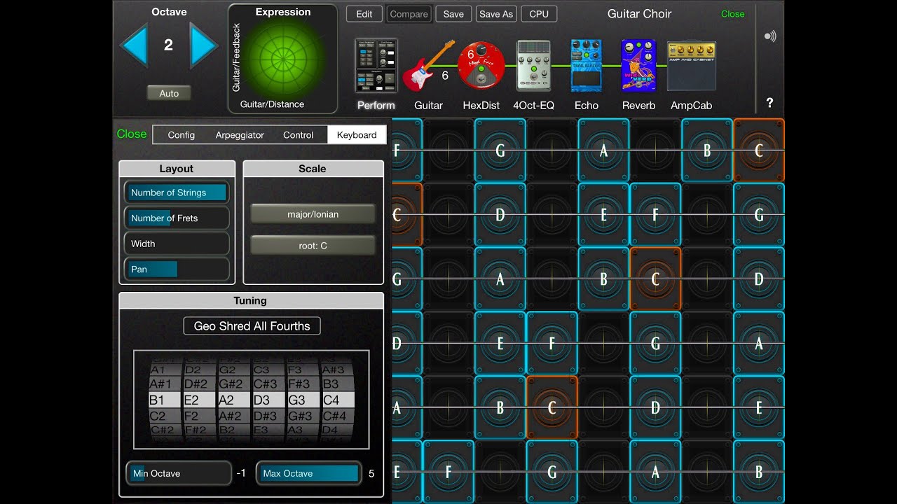 GeoShred, The BIG Soundtest for iPad