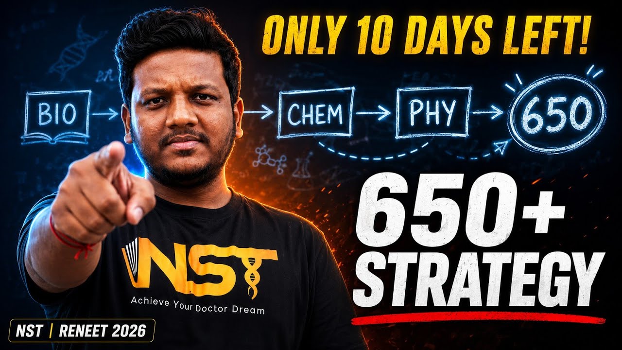 Last 12 Days Timetable + Strategy RENEET 2026🔴LIVE- Doubt Solving By Dr Sudharshan NST NEET TAMIL