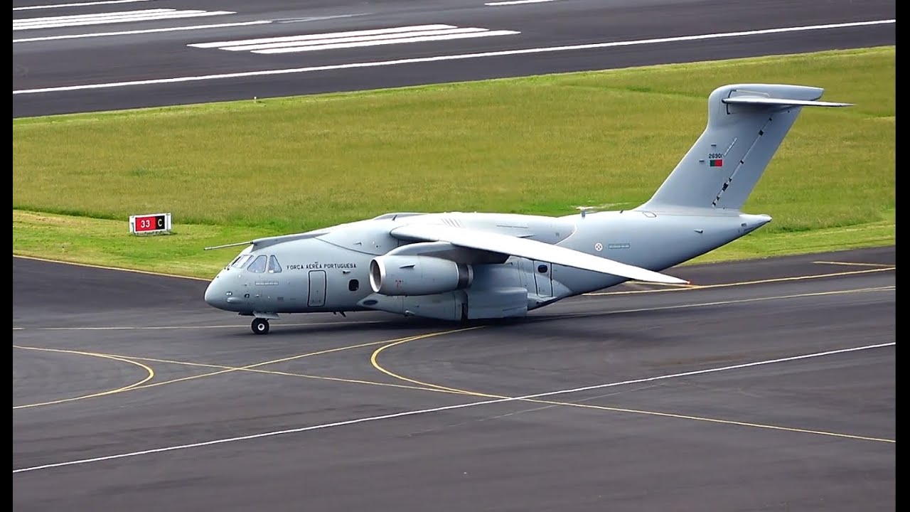 KC-390 Portuguese Air Force | Takeoff Heading to Lisbon | Lajes Terceira Azores