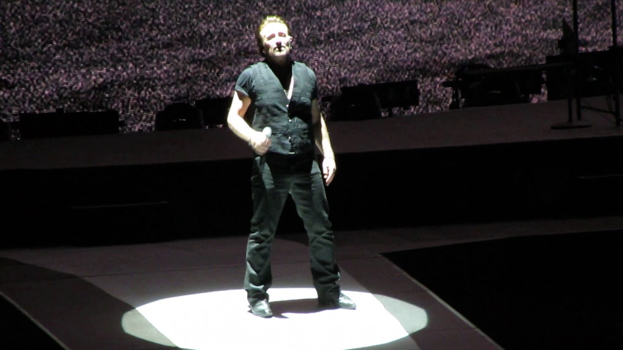 U2 - Mothers of the Disappeared LIVE - Belgium