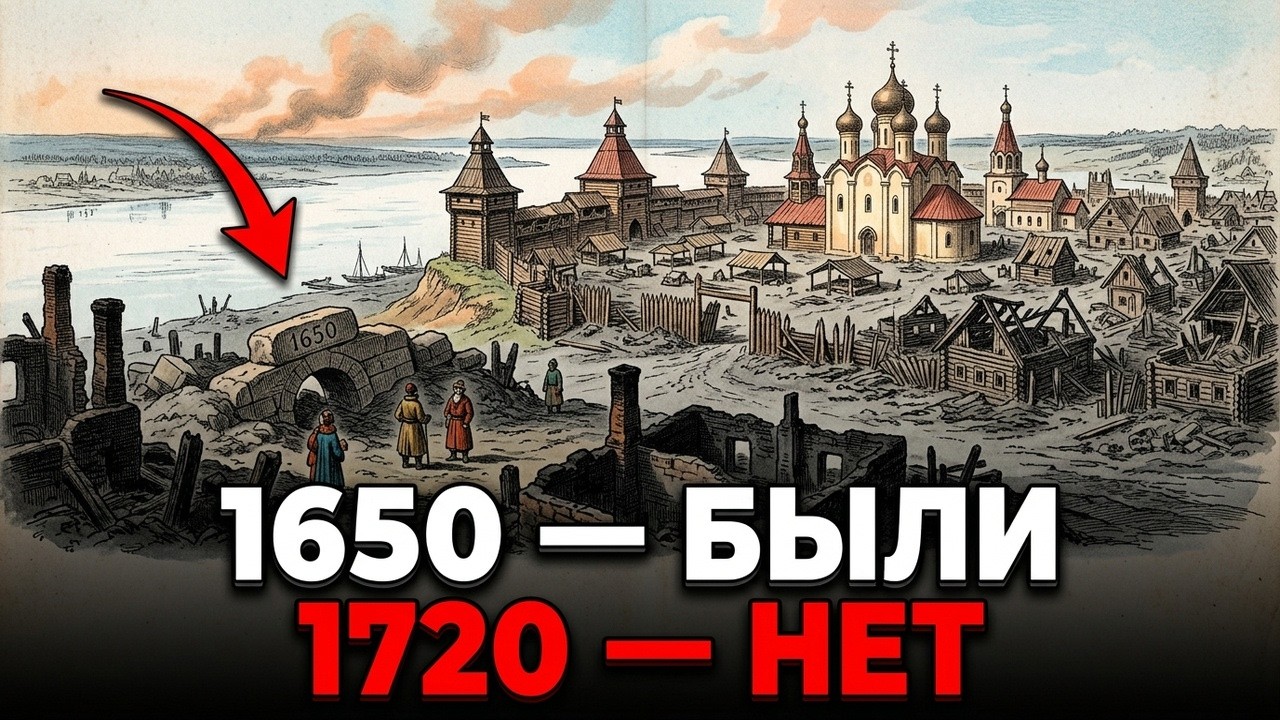 До 1700 Года Существовали ГОРОДА, Которых Нет На Современных Картах &mdash; Вот Что С Ними Случилось