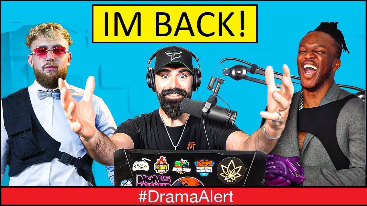 KSI ROBBED by Jake Paul! #DramaAlert - Snitch Jake Lucky - Nintendo Switch Sports Broken TVs!