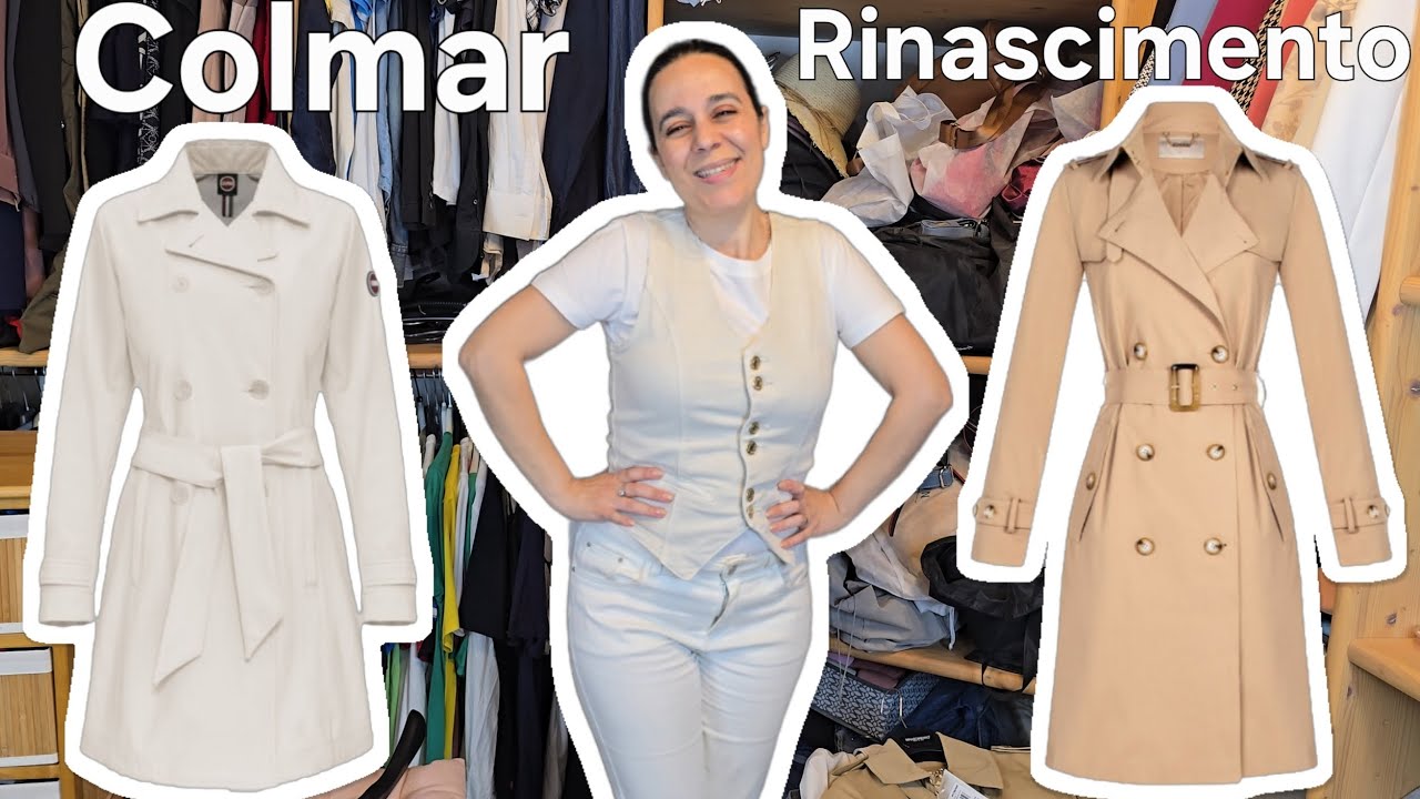 Ho comprato i nuovi trench! Colmar o Rinascimento? La sfida dei brand #shopping #goodvibes #colmar