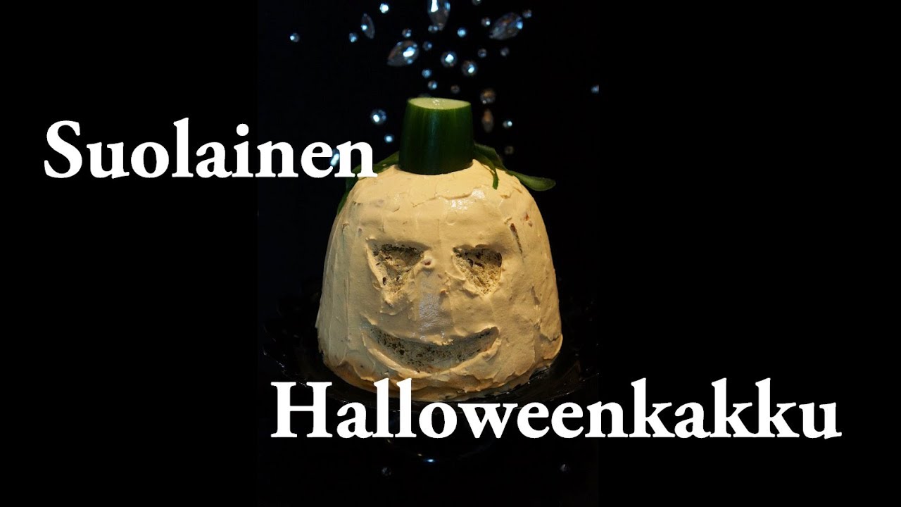 Suolainen halloweenkakku