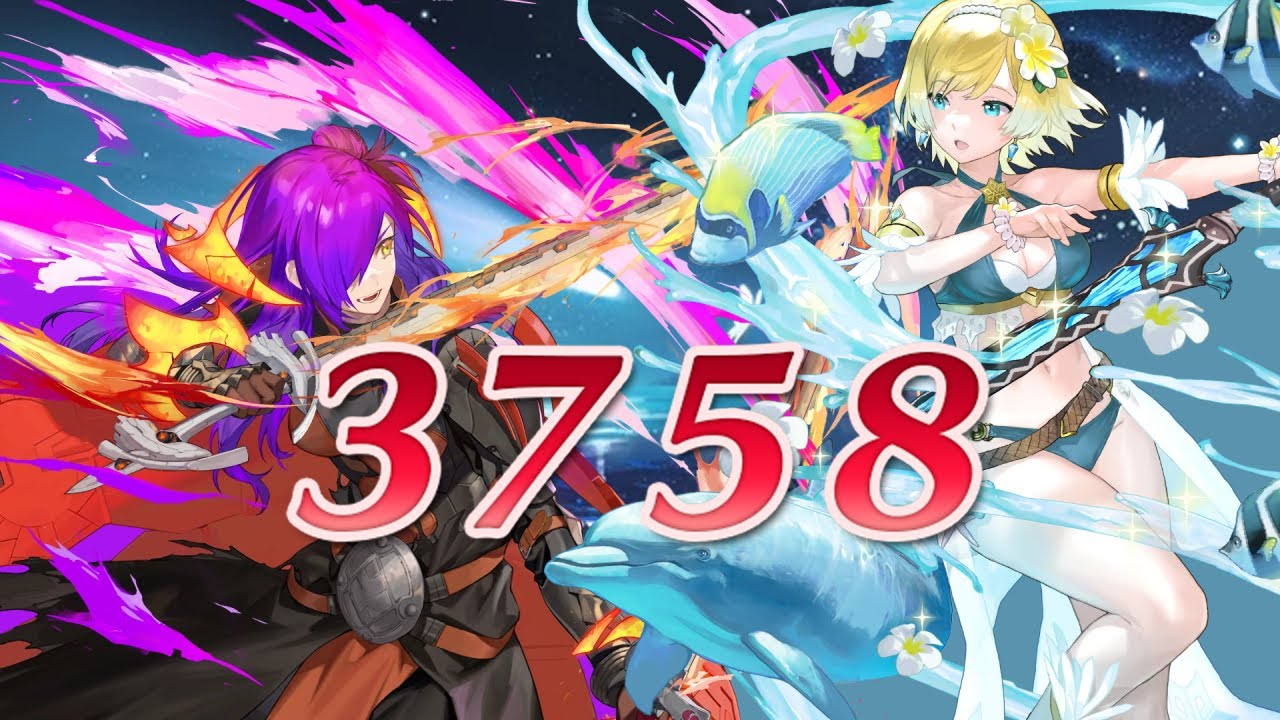 [FEH]Summer Fjorm 3758 Damage