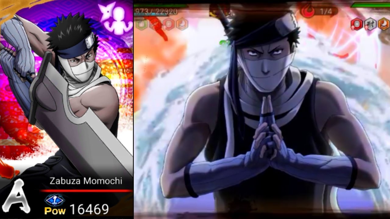NxB NV: Zabuza Momochi EX-Kit Showcase Solo Attack Mission Gameplay