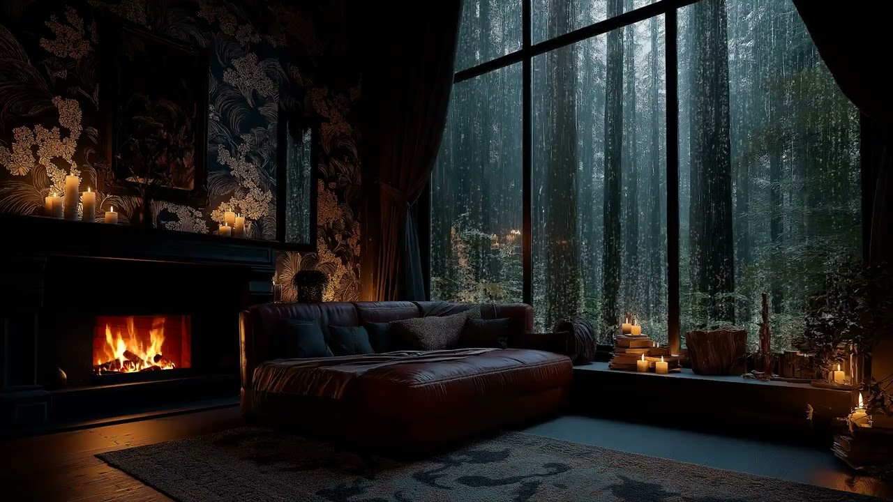 3 Hours Forest Rain for Better Sleep 🌙 Calm & Peaceful Night