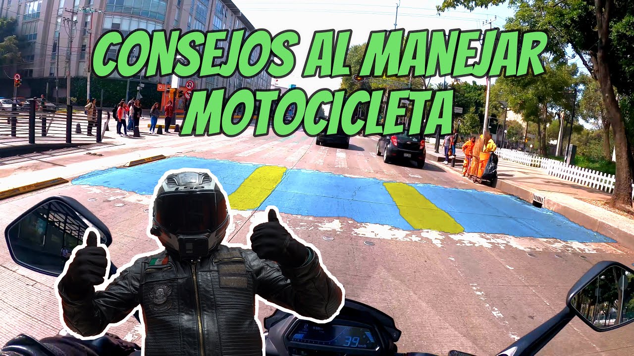 CONSEJOS AL MANEJAR MOTOCICLETA EN LA CIUDAD // MANEJO CITADINO // CIUDAD DE MÉXICO
