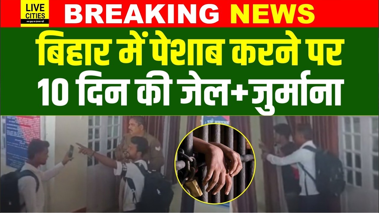 Bihar में Toilet करने पर 10 दिन की जे/ल और जु/र्माना, Katihar में ये क्या हो रहा है ?.. | Bihar News