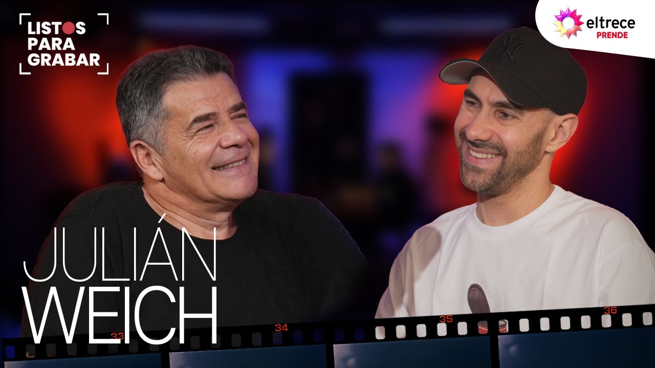 LISTOS PARA GRABAR - Programa 27/11/25 - INVITADO: JULI&Aacute;N WEICH