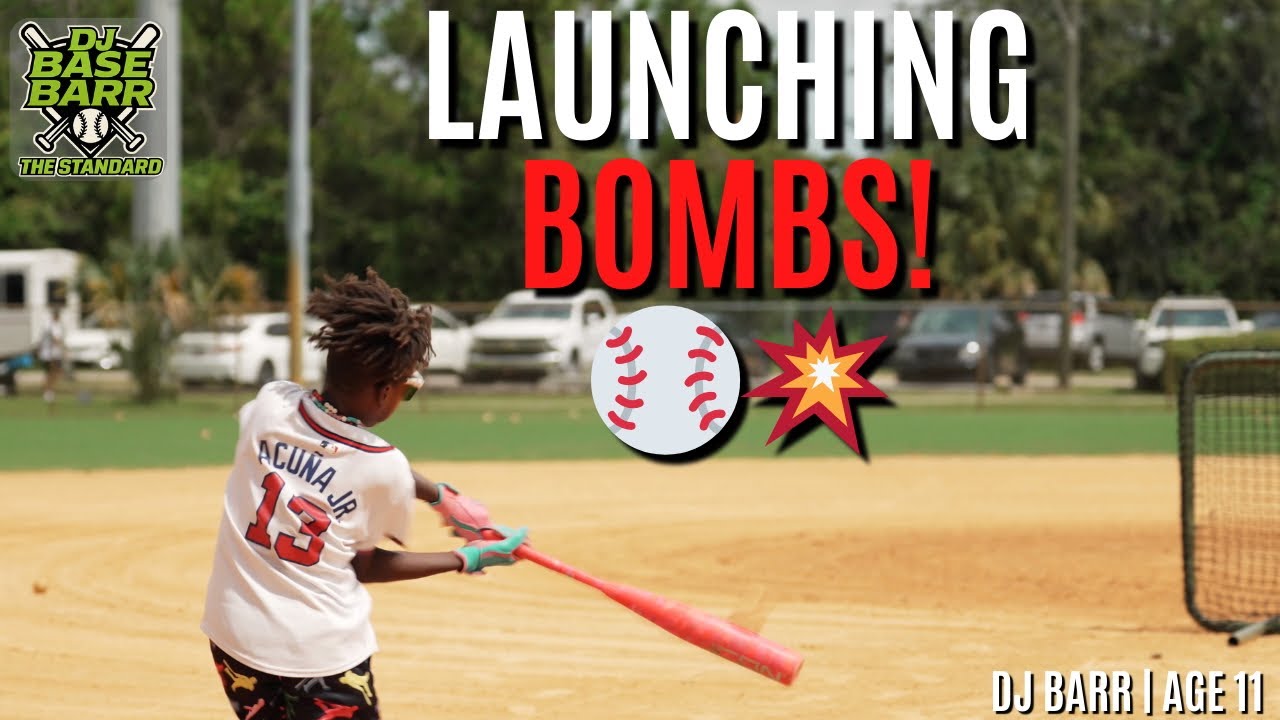 11 Year Old DJ Barr Launches Bombs ⚾️💥 | Power Prospects Training with Coach Julio